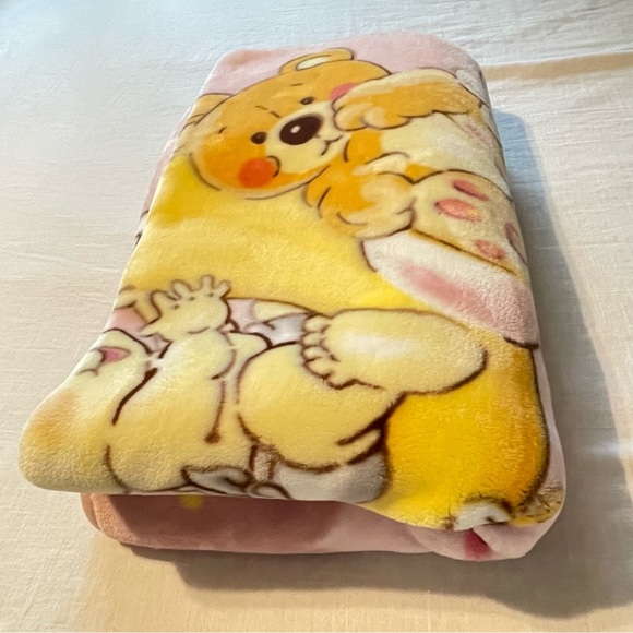 RARE : Vintage Baby Blanket | SOLARON | Size: 110 x 140 CMS - Picture 8 of 12